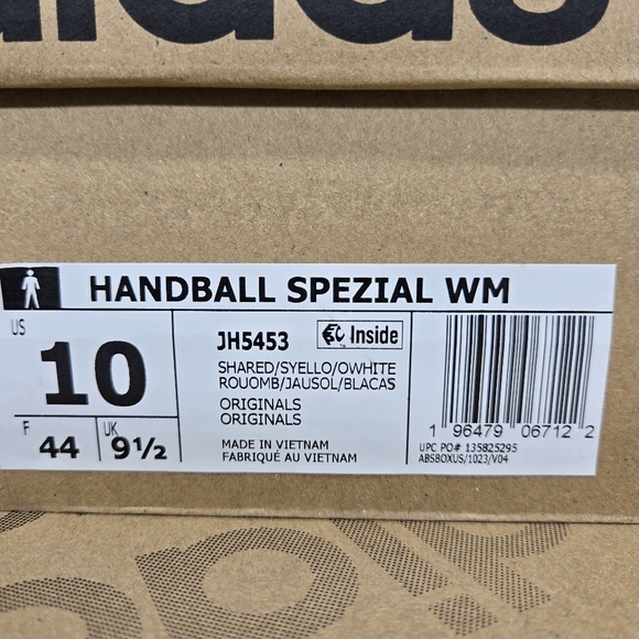 adidas Handball Spezial Weltmeister JH5453 Shadow Red Solar Yellow Shoes Size 10 main image 8